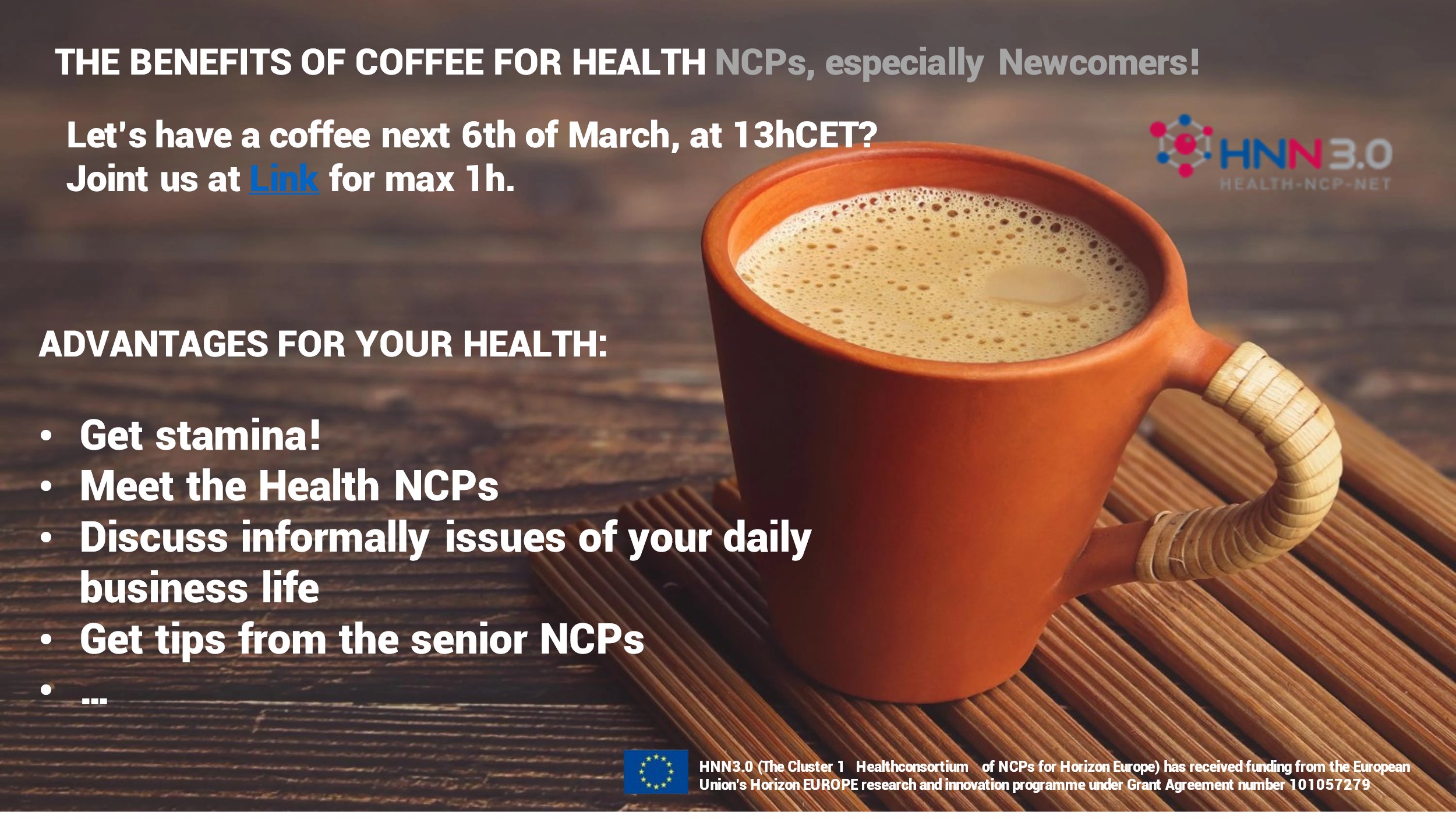 Coffee for NCPs
